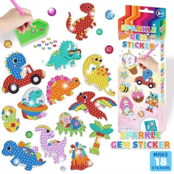 SparkleStickers, un kit creativo per applicare diamanti colorati sugli adesivi - Image 9