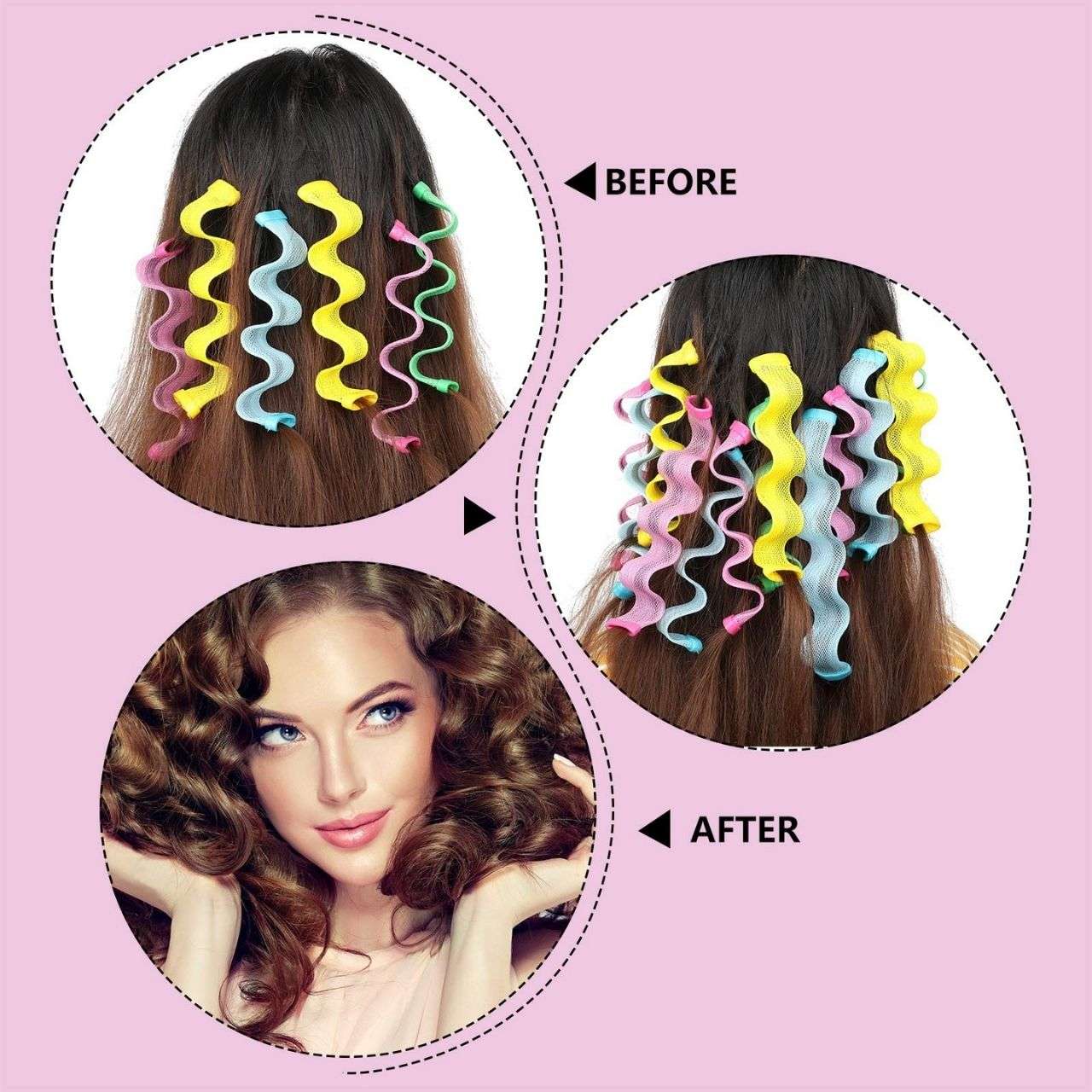 Spiraly, set di 12 pezzi di strumenti per arricciare i capelli - Image 5
