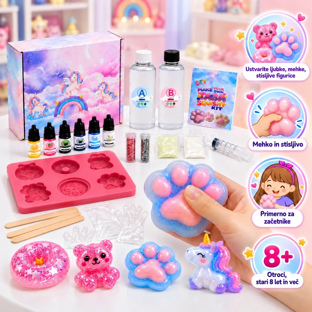 Kit per creare figurine fai da te, SquishyMaker - Image 4
