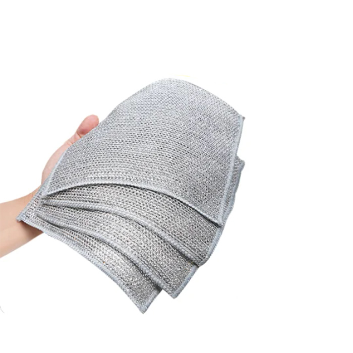 SteelCloths, panni robusti per pulire macchie ostinate (4 pezzi) - Image 1