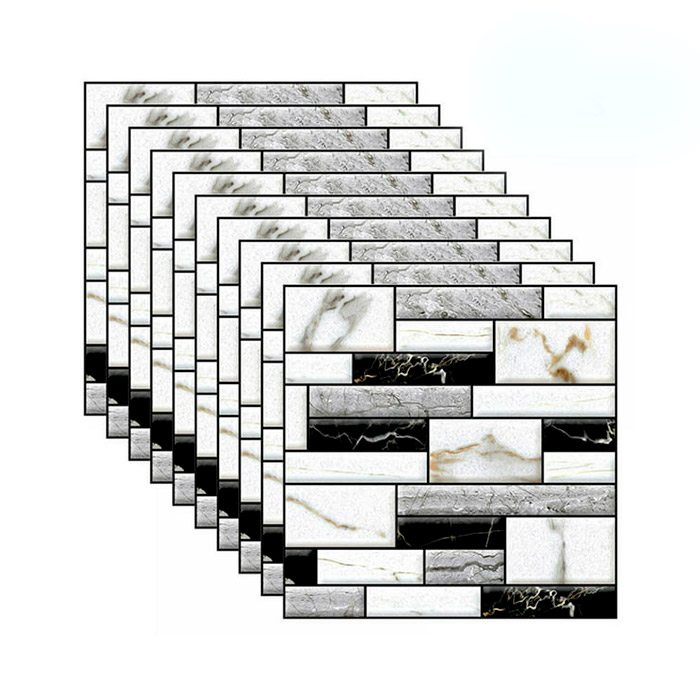 StickMarble, adesivi murali 3D effetto marmo (10 pz) - Image 1