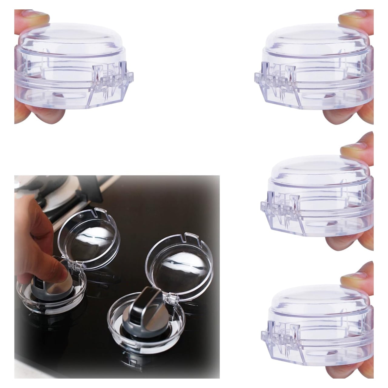 StoveKnob, copertura di sicurezza per il pulsante del fornello (2 pezzi) - Image 1