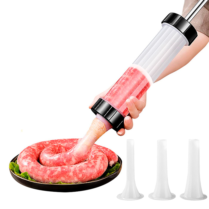 Stuffer, un dispositivo per riempire salsicce, salami e simili alimenti - Image 1