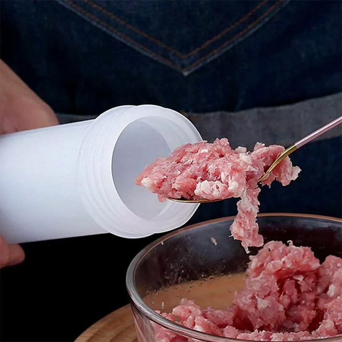 Stuffer, un dispositivo per riempire salsicce, salami e simili alimenti - Image 4
