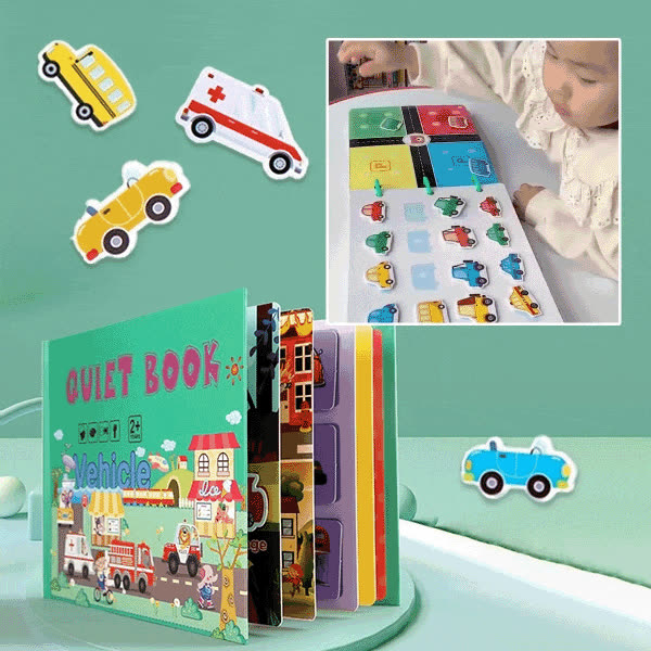 TIHKNJIGA, Libro Montessori interattivo con adesivi - video