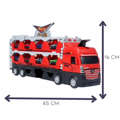 TRUCK, Camion con rampe di lancio e macchinine - Image 2