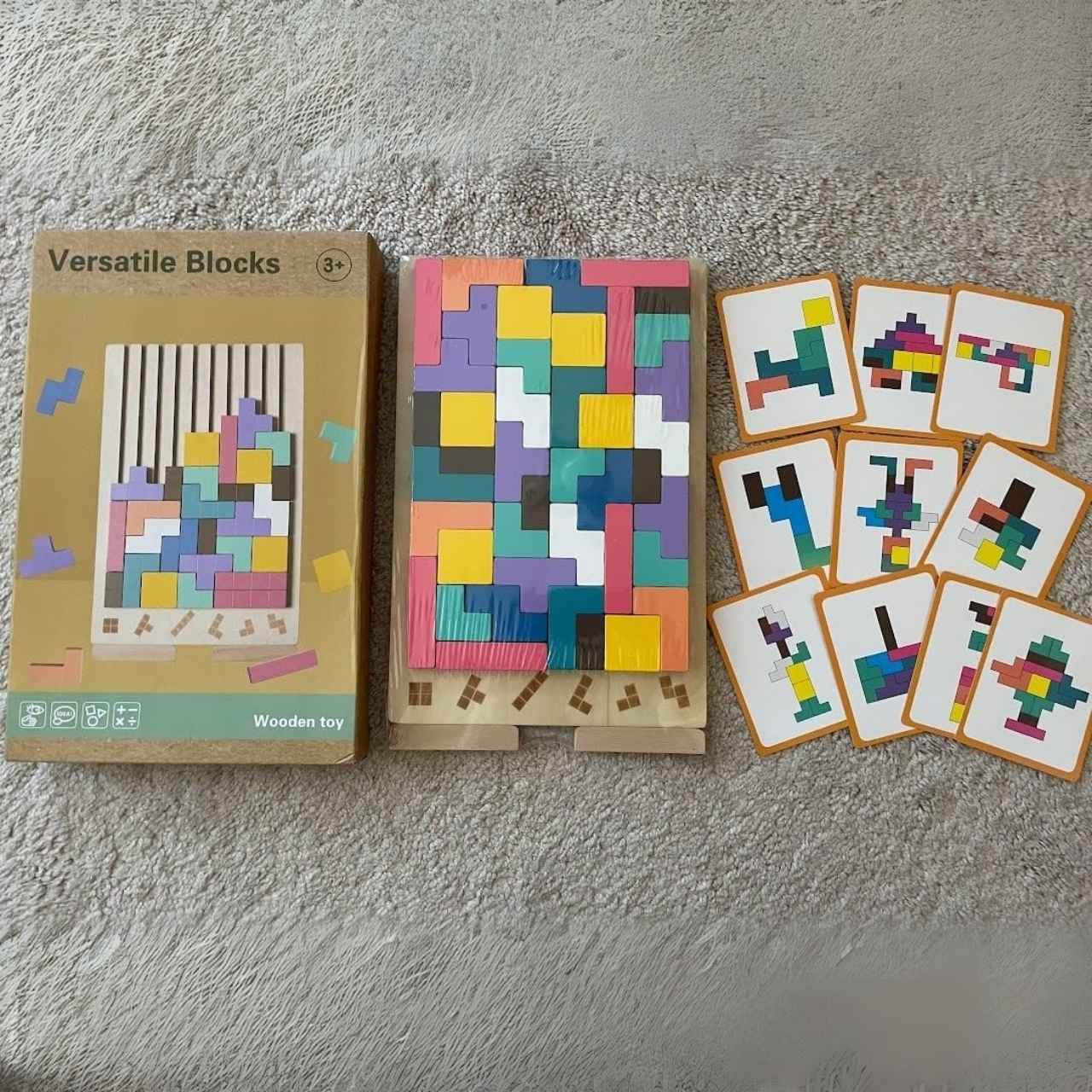 Tetris, giocattolo didattico in legno - Image 8