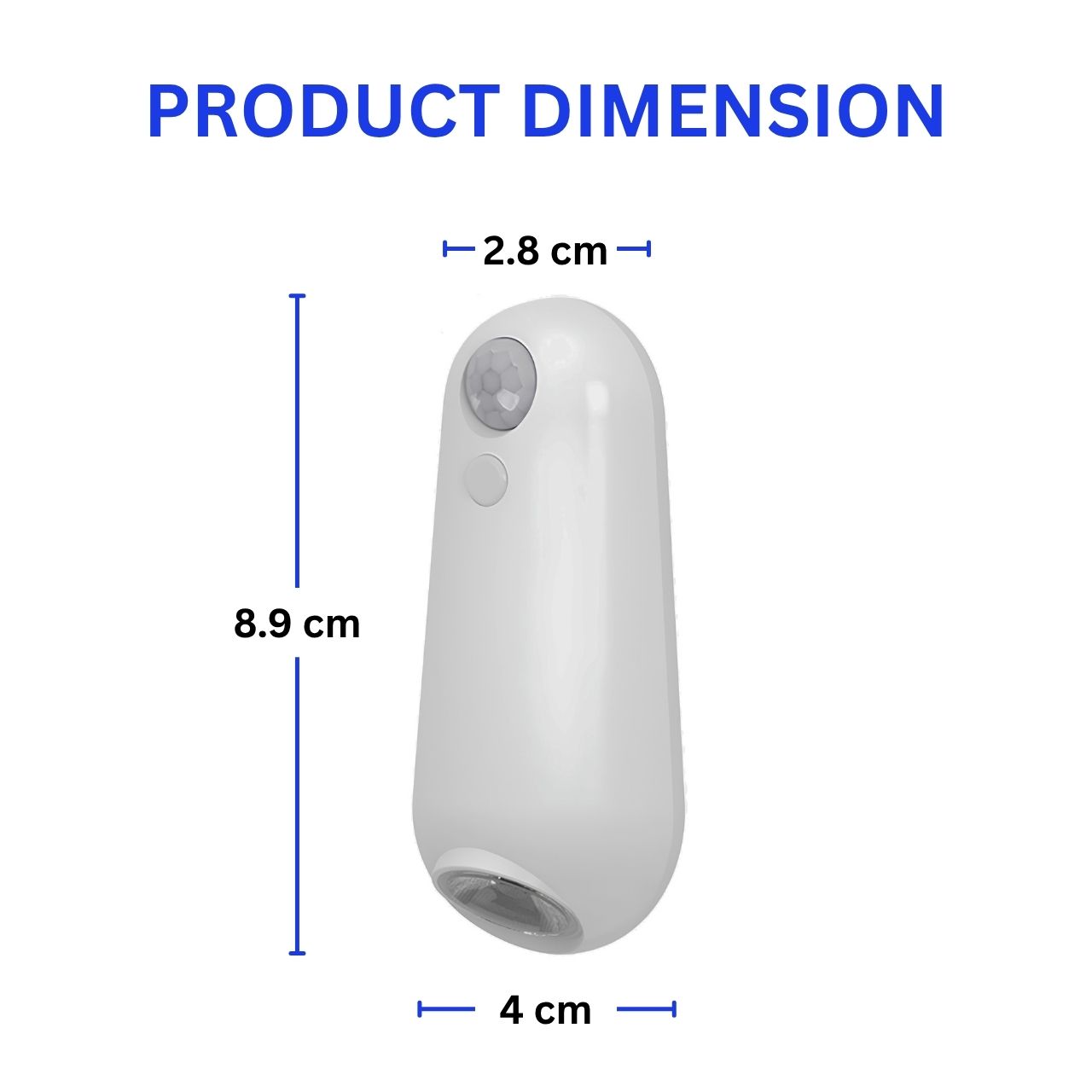 Luce LED con sensore di movimento per toilette e casa, Toily - Image 9