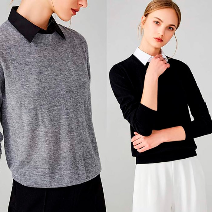 TopCollar, colletto da donna (nero e bianco) - Image 6