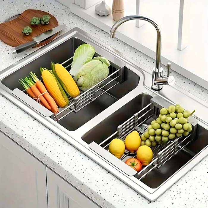 TopDrain, lo scolapiatti flessibile per asciugare i piatti e lavare gli alimenti - Image 8