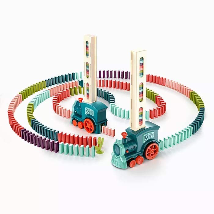 TrainDomino, un treno che impila le tessere domino - Image 5