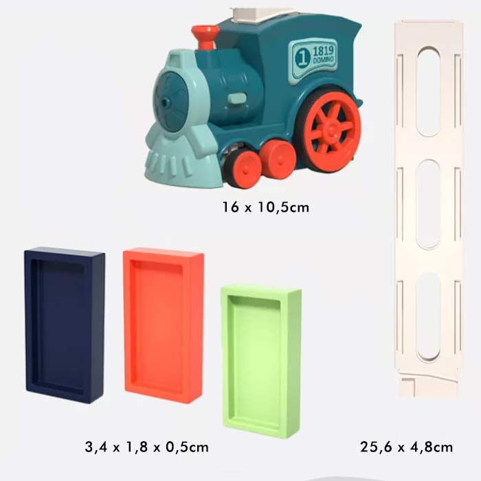 TrainDomino, un treno che impila le tessere domino - Image 6