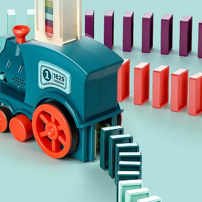 TrainDomino, un treno che impila le tessere domino - Image 10