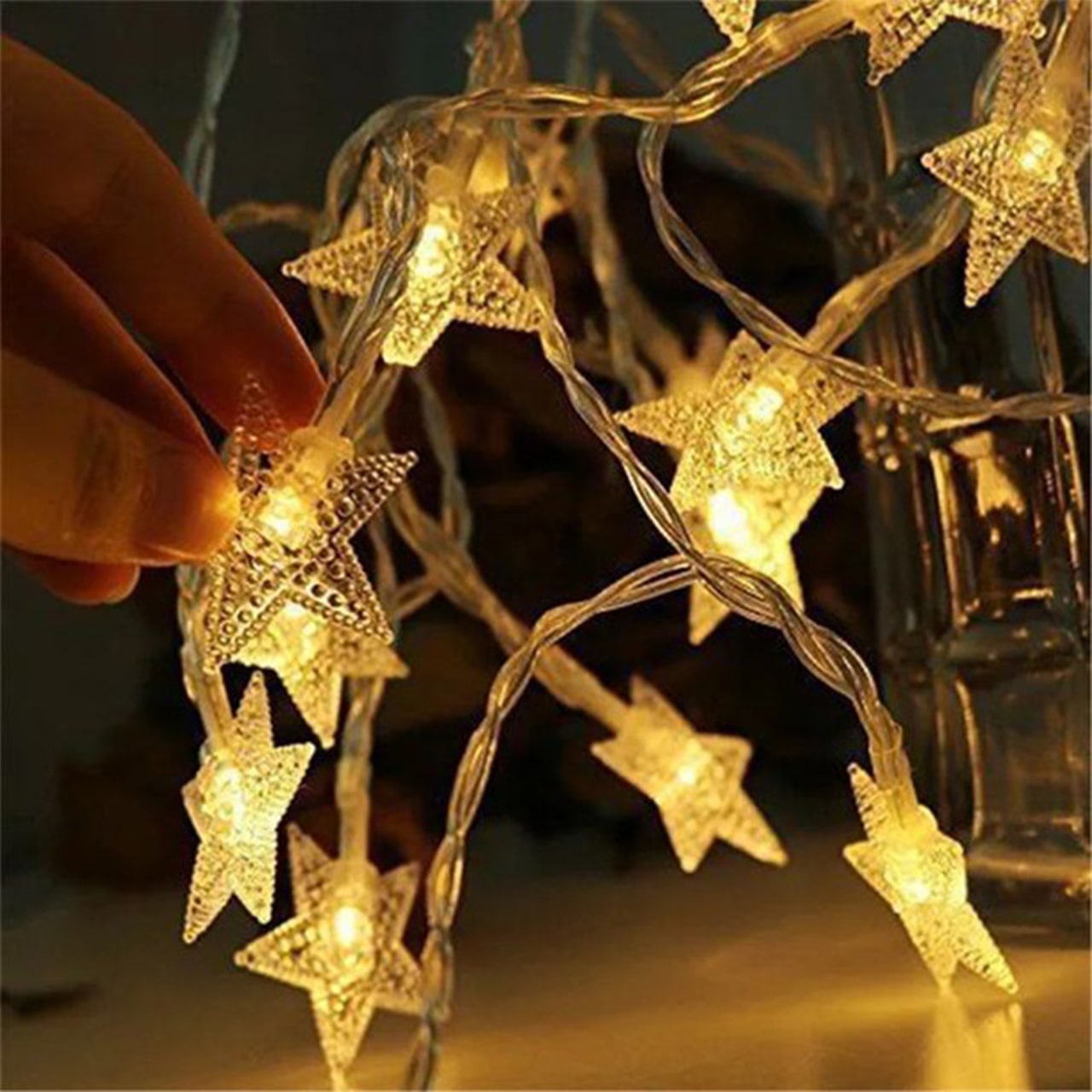 Le luci a stella LED sono adatte per decorazioni interne ed esterne poiché sono adatte a diverse condizioni atmosferiche!