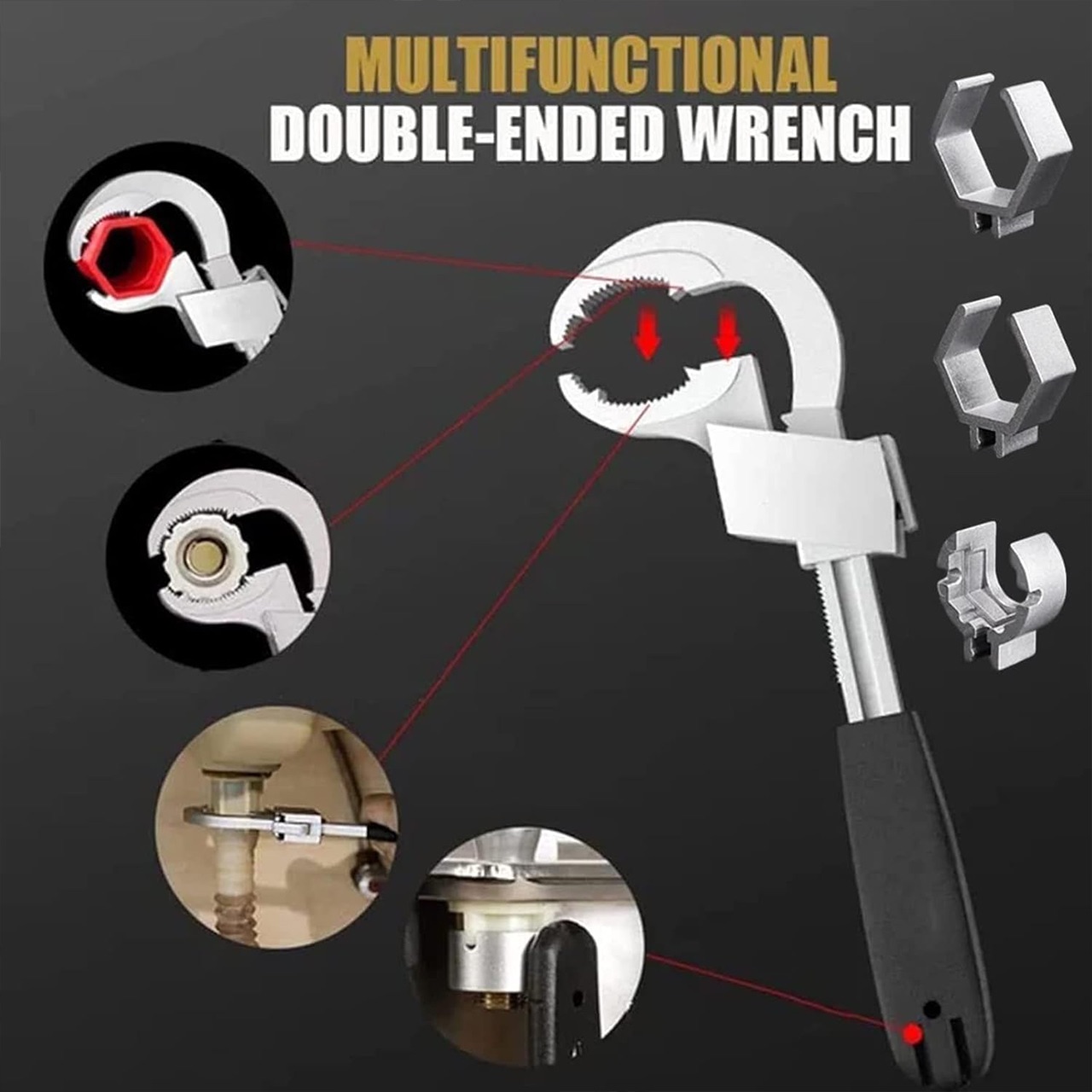 UniWrench, chiave regolabile universale a doppio lato - Image 3