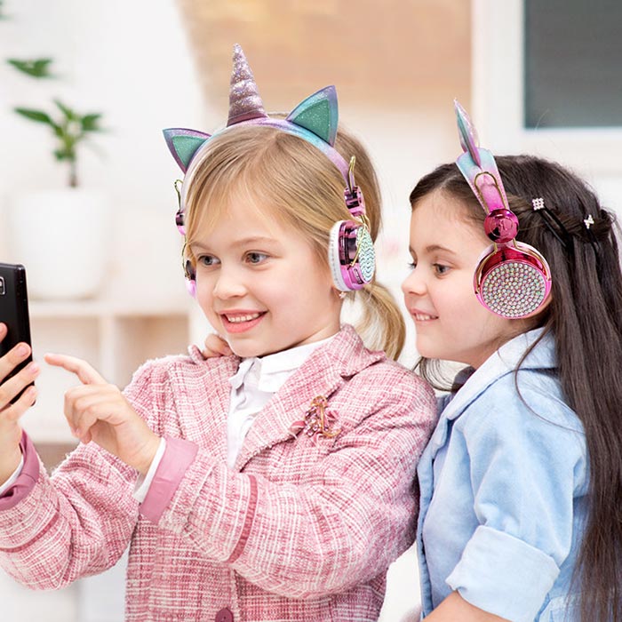 UnicornBuds, cuffie per bambini wireless con l'aspetto di un unicorno - Image 2