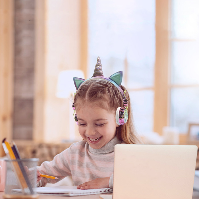 UnicornBuds, cuffie per bambini wireless con l'aspetto di un unicorno - Image 4