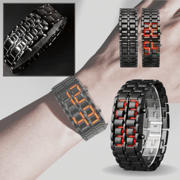 WATCHAIN-TST, orologio da polso LED TechTime - video
