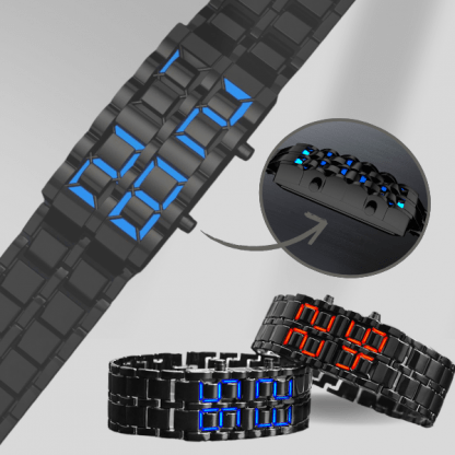 WATCHAIN-TST, orologio da polso LED TechTime - Image 2