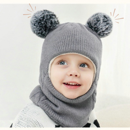 WINHAT-ROZ, CozySnug cappello con sciarpa per bambini - Image 4