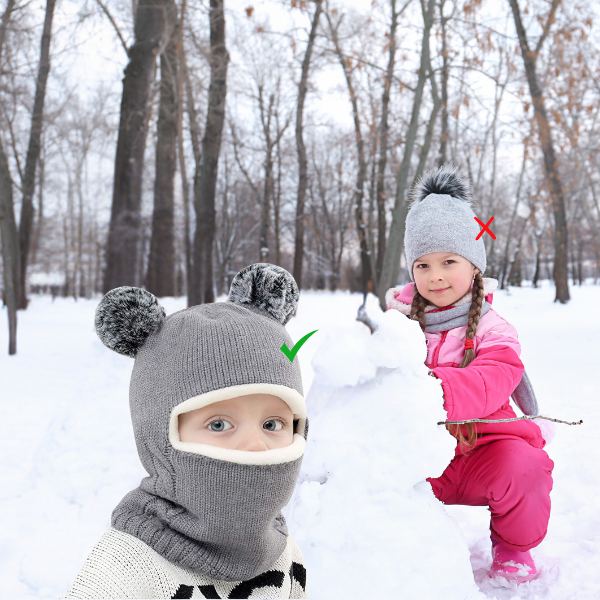 WINHAT-ROZ, CozySnug cappello con sciarpa per bambini - Image 7