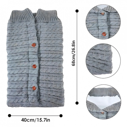 WINTRWRAP-BEL, Sacco a pelo invernale per neonati - Image 2