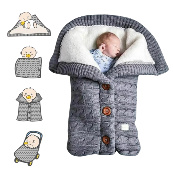 WINTRWRAP-BEL, Sacco a pelo invernale per neonati - Image 6
