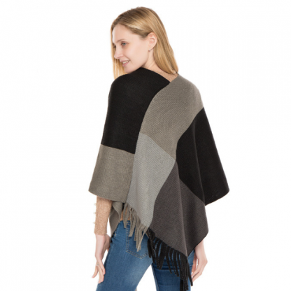 WLSHAWL-RDE, Sciarpa in lana multicolore - Image 3