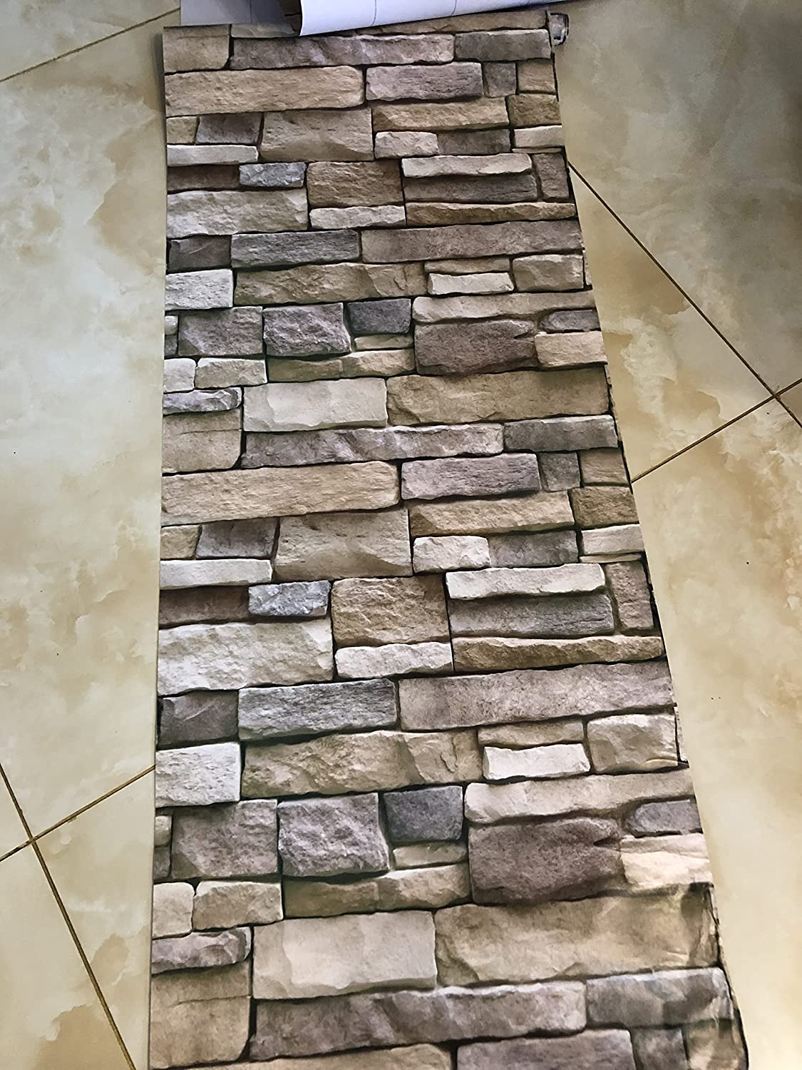 WallCover, adesivo murale effetto 3D dall’aspetto del mattone naturale - Image 1