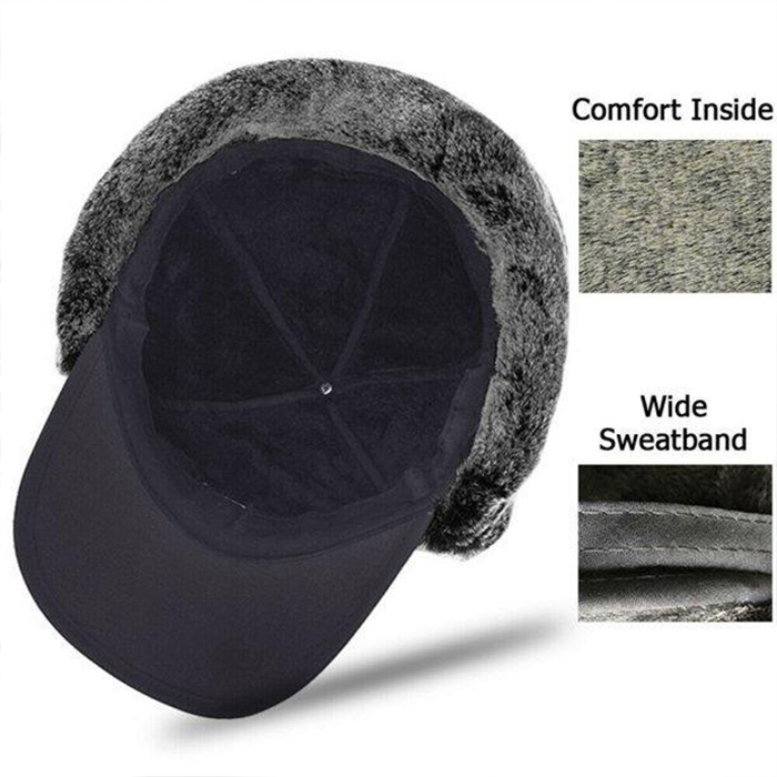 WarmCap, un berretto con una protezione che protegge le orecchie, il mento e la maggior parte della testa tranne gli occhi dal freddo - Image 7