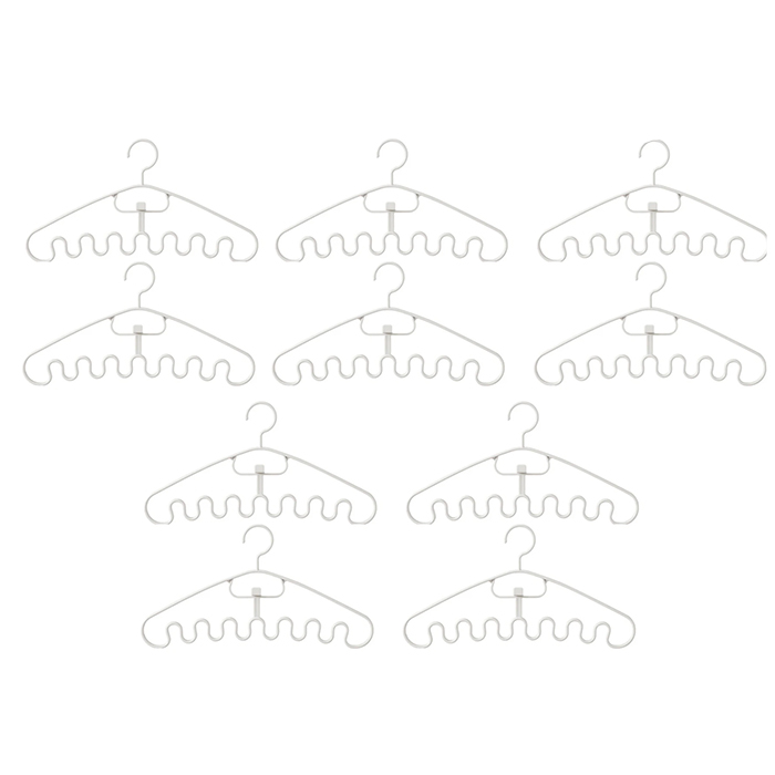 WavyHanger, gruccia per appendere più oggetti contemporaneamente (10 pezzi) - Image 1
