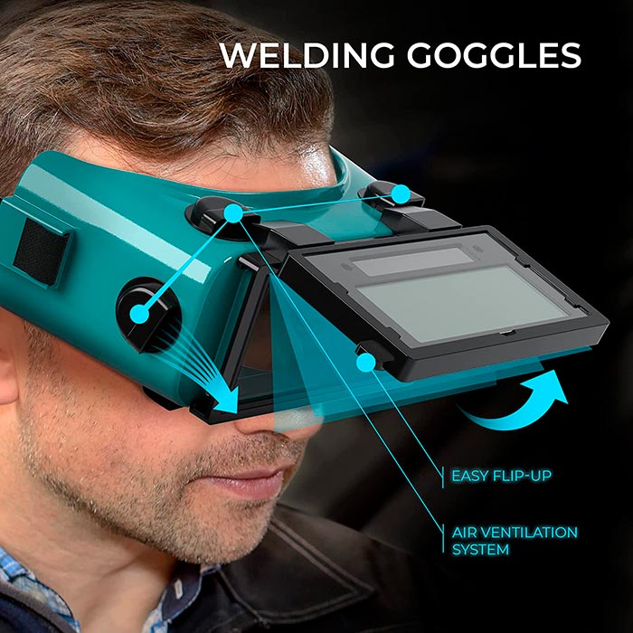 WeldingGlass, occhiali protettivi per saldatura - Image 3
