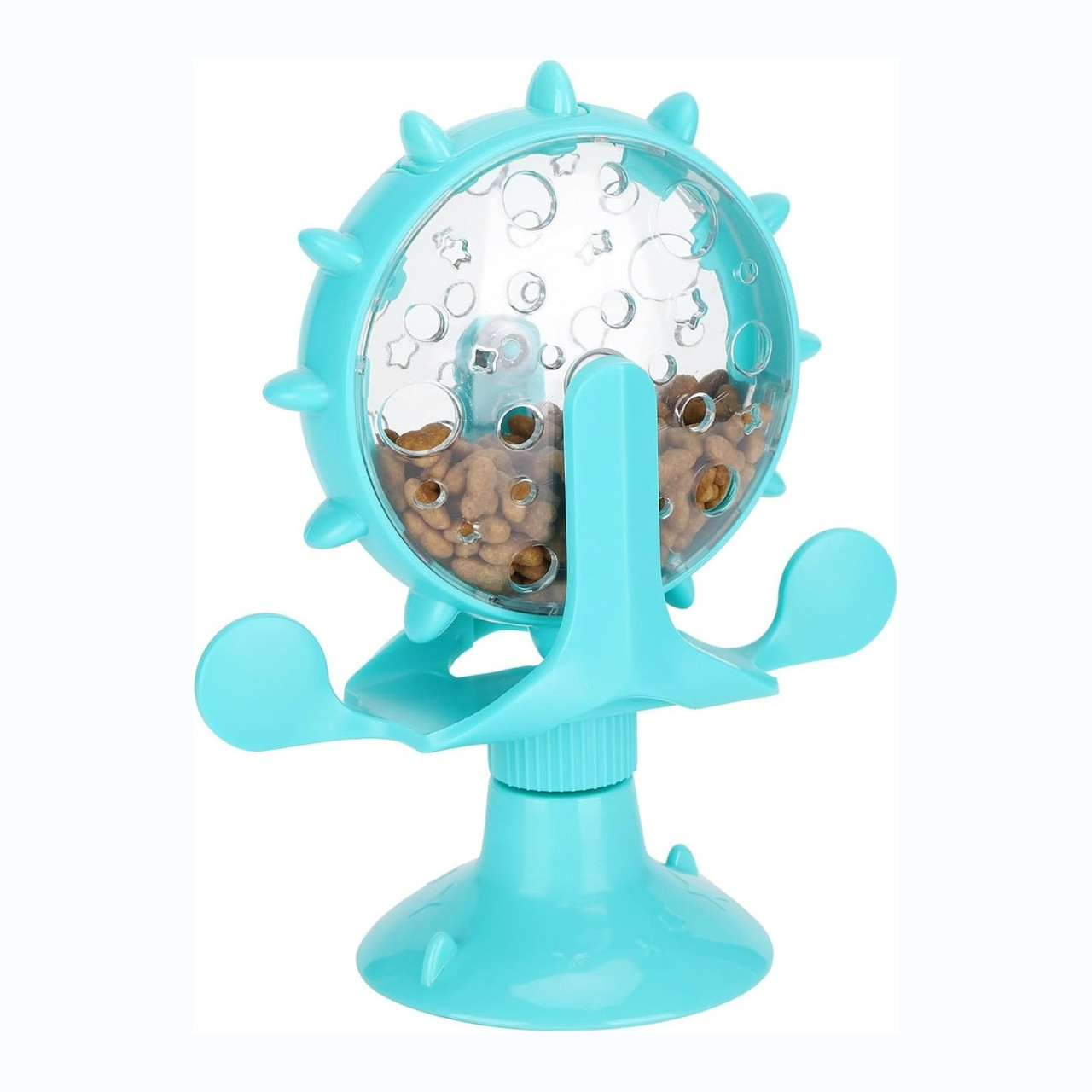 WheelToy, giocattolo interattivo rotante per cibo per gatti e cani - Image 4