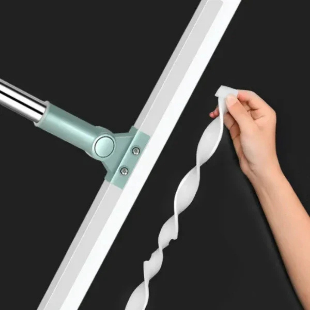 Wipsy, scopa e tergipavimento 2in1 con testa rotante - Image 1