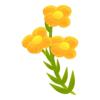YellowFlowers, fiori artificiali pendenti dall'aspetto naturale - Image 3