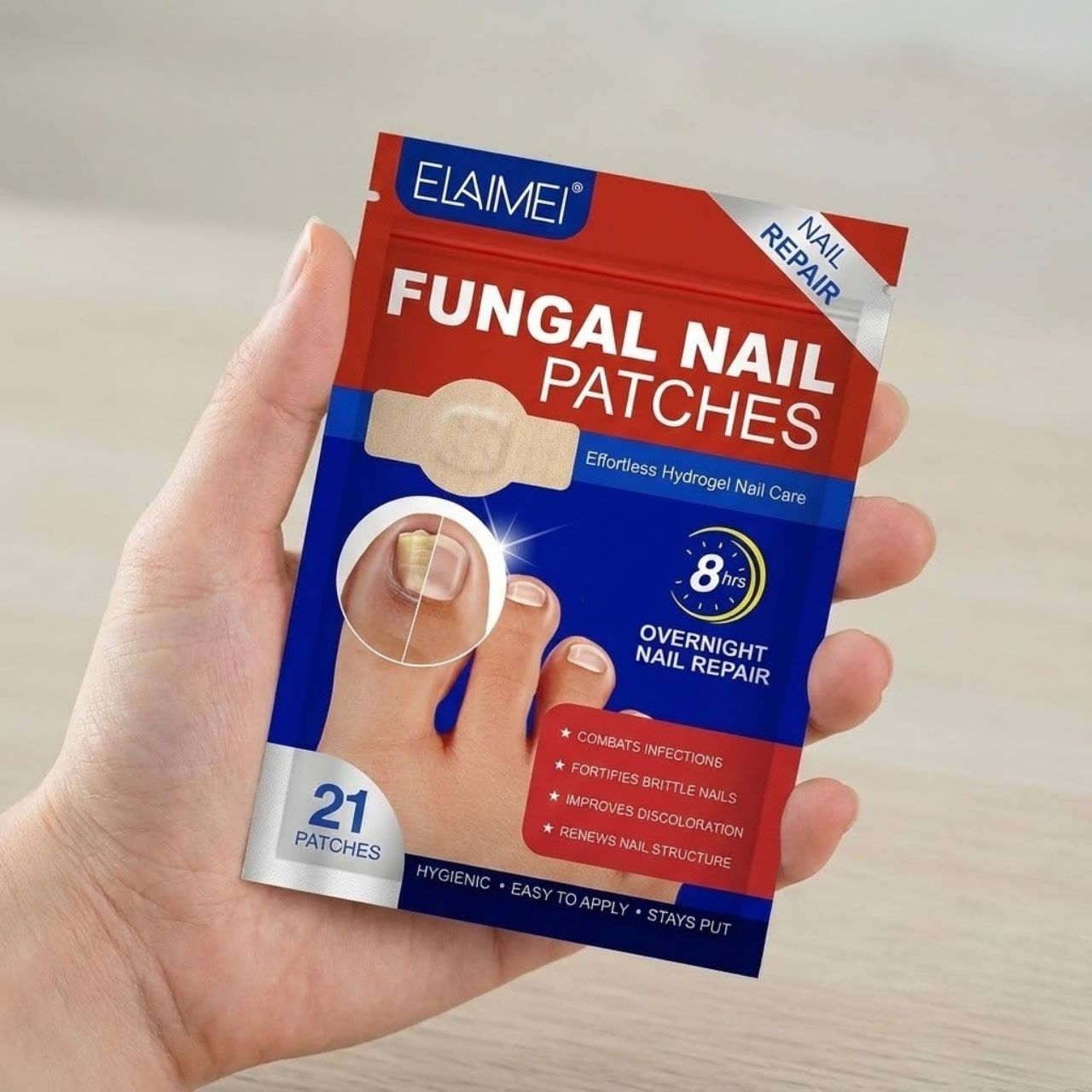 FungalPatches, cerotti riparatori per la cura delle unghie danneggiate (21 pz.) (1+1 GRATIS) - Image 5