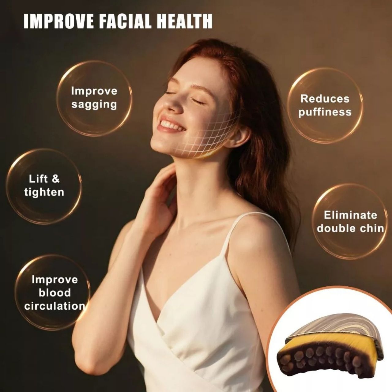 LymphaticBrush, spazzola per massaggio linfatico e modellamento del viso (1+1 GRATUITO ) - Image 8