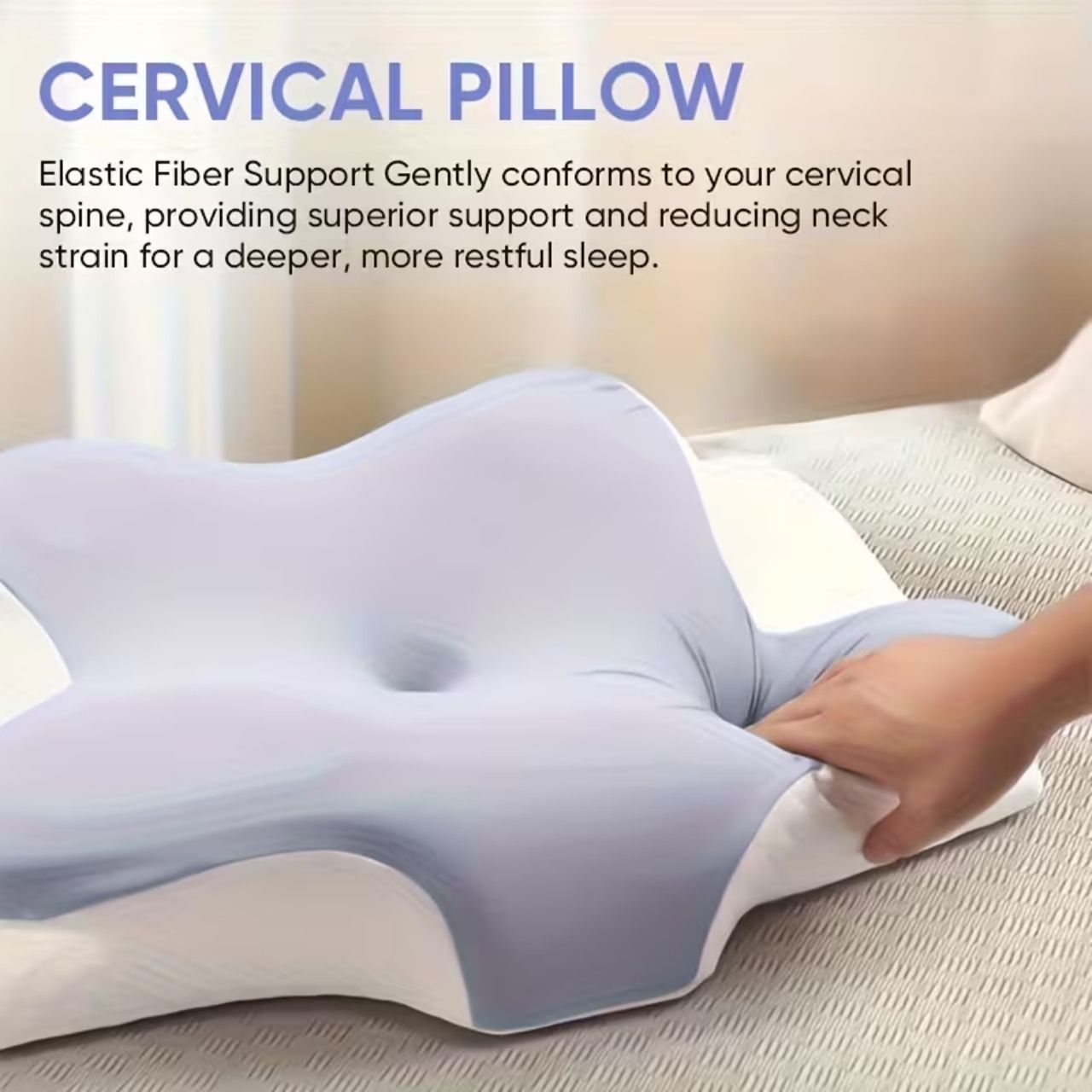 Cuscino ergonomico con memory foam, CervicalPillow - Image 6