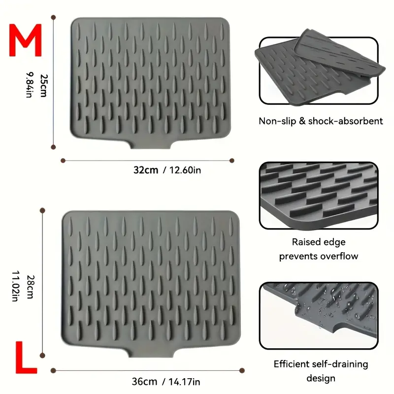 DripDrain, tappetino in silicone multiuso - Image 12