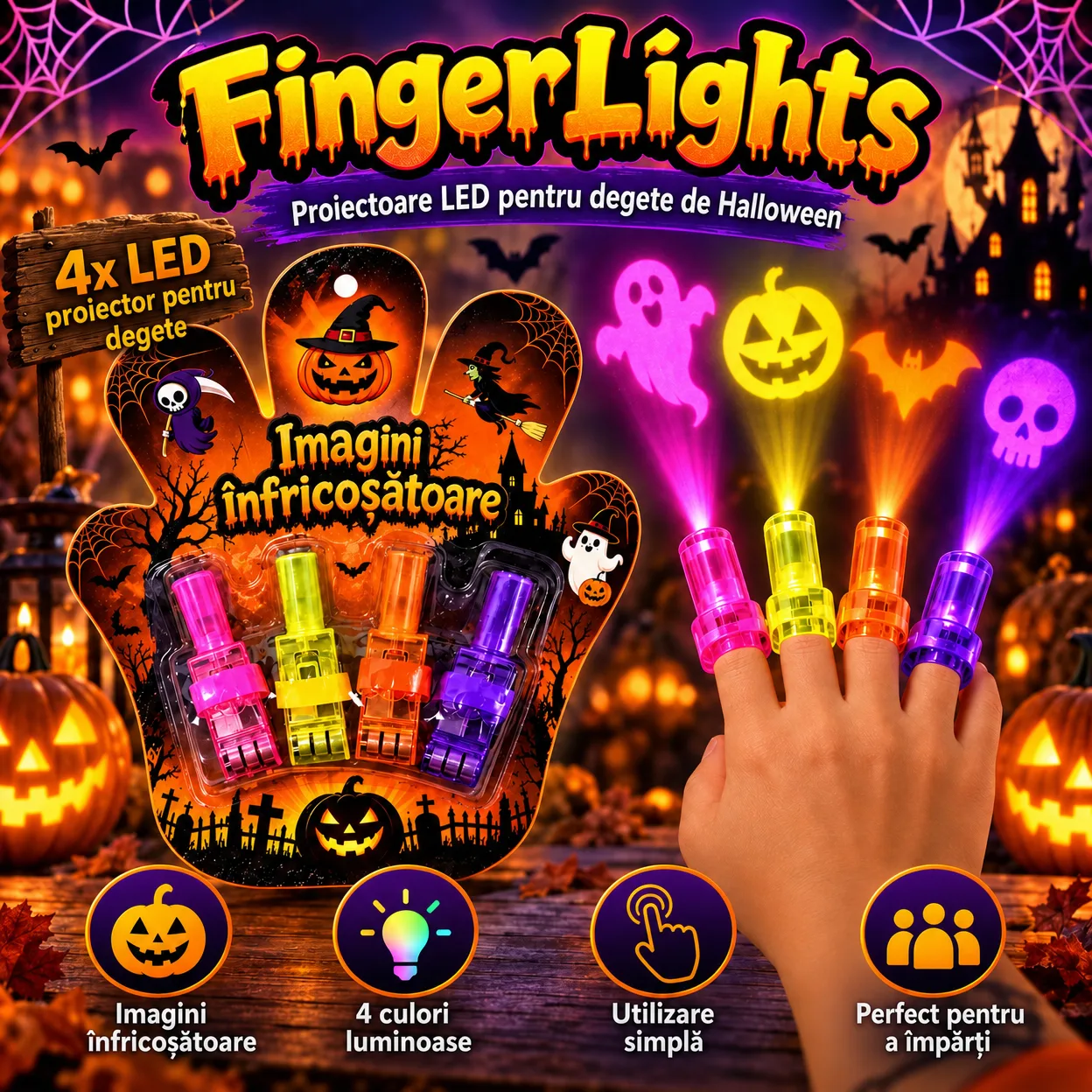 Rendi più vivace la tua festa di Halloween