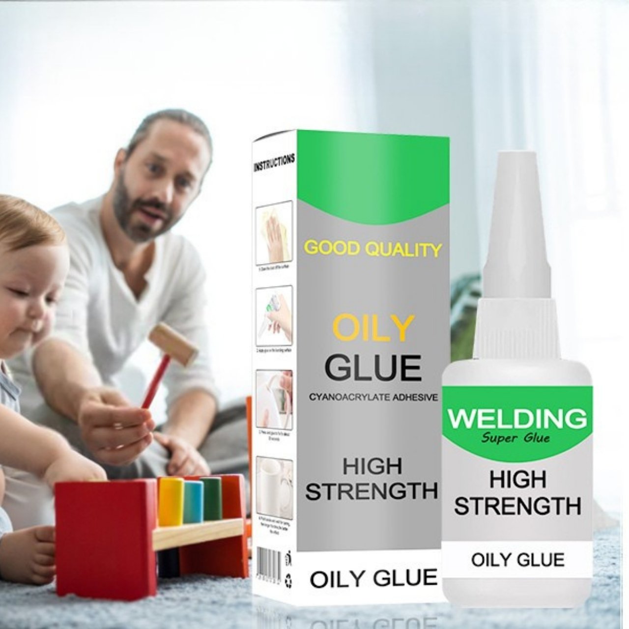 OilyGlue, la colla veloce e forte per tutto - Image 2